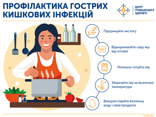 Profilaktyka Kyshkovykh Infektsij Plakat